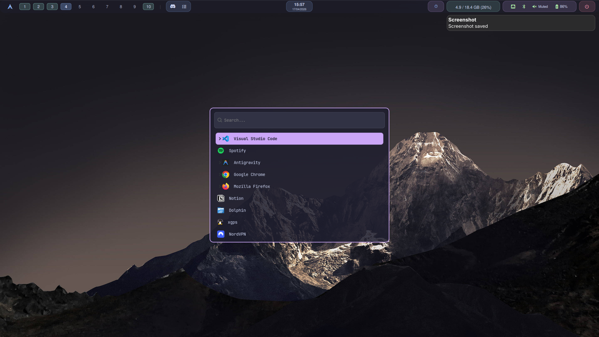 System Screenshot